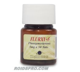 Flurxy-5 for sale | Halotestin 5 mg x 50 tablets | Global Anabolic 